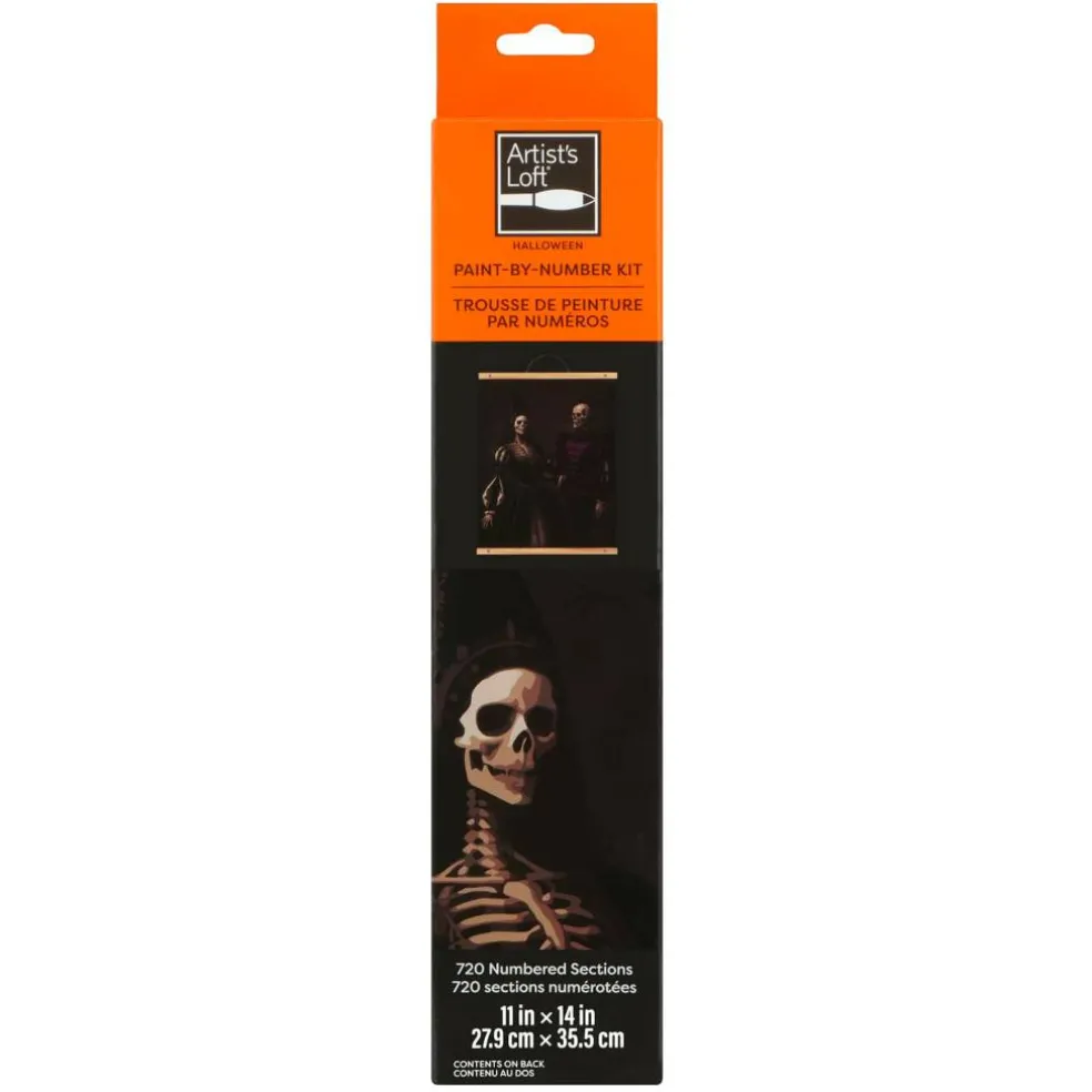 11" x 14" Skeleton Couple Paint-by-Number Kit by Artist's Loft®