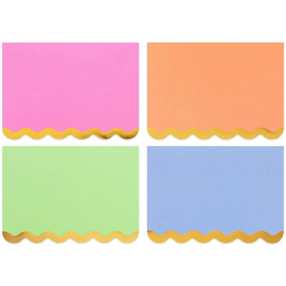 2.5" x 3.5" Solid Scallop Card & Envelope Sets, 24ct. by Recollections™