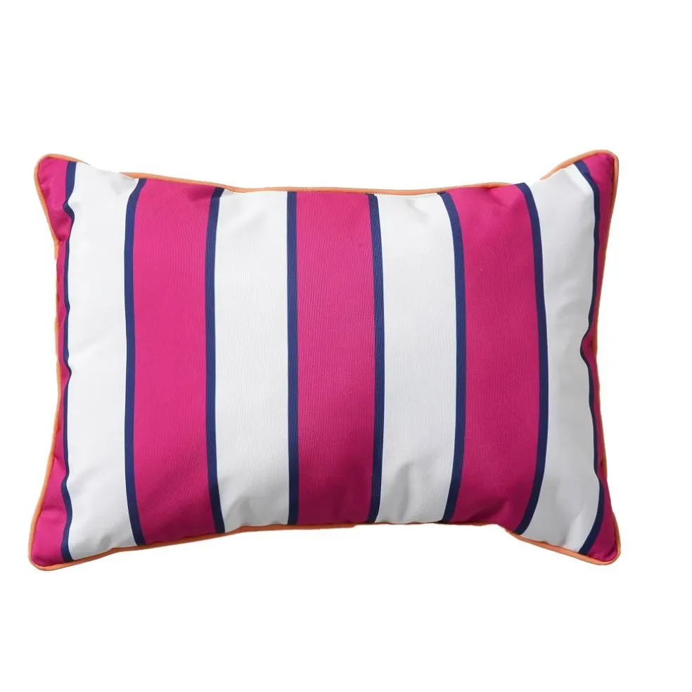14" x 20" Striped Lumbar Outdoor Pillow by Ashland®