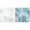 12" x 12" Teal Alcohol Ink Sublimation Sheets, 2ct. by Make Market®