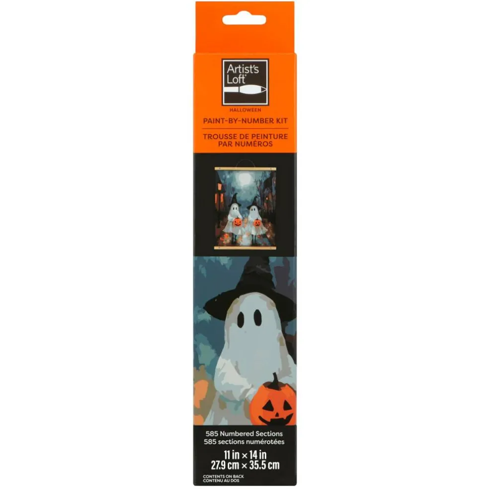 11" x 14" Trick or Treat Ghosts Paint-by-Number Kit by Artist's Loft®