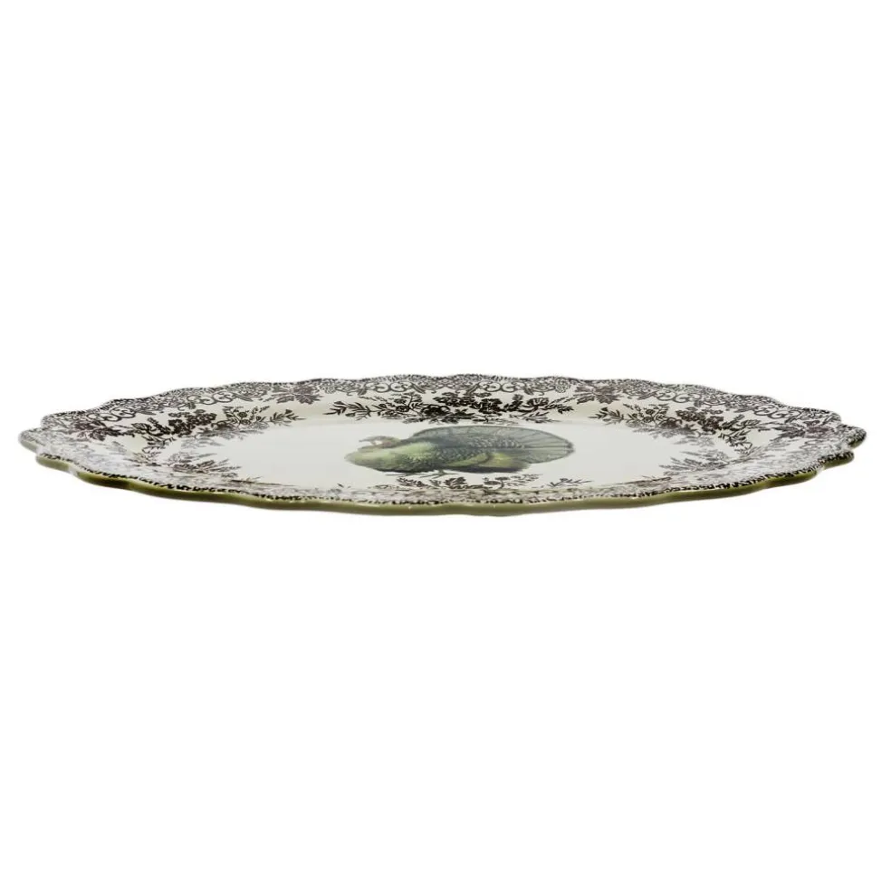 20" x 13" Turkey Ceramic Platter by Ashland®