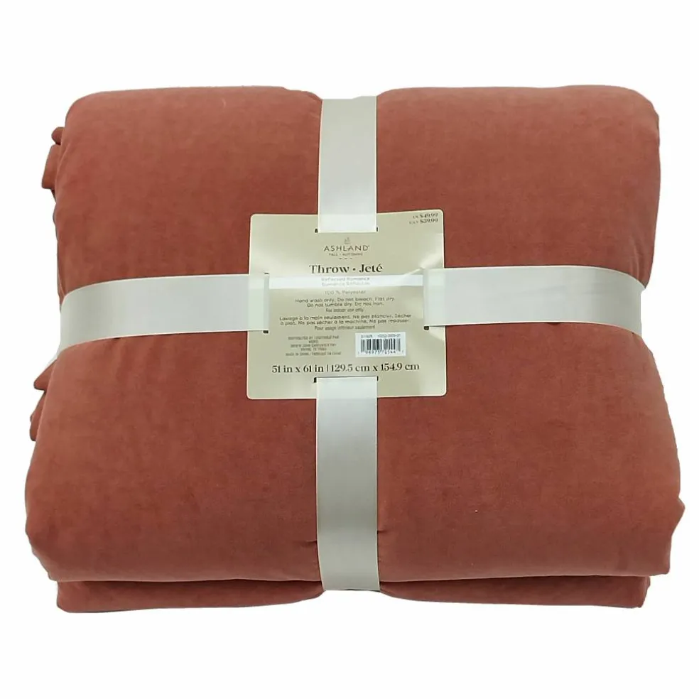 51" x 61" Velvet Throw by Ashland®