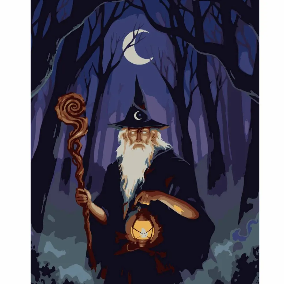 11" x 14" Warlock Paint-by-Number Kit by Artist's Loft®