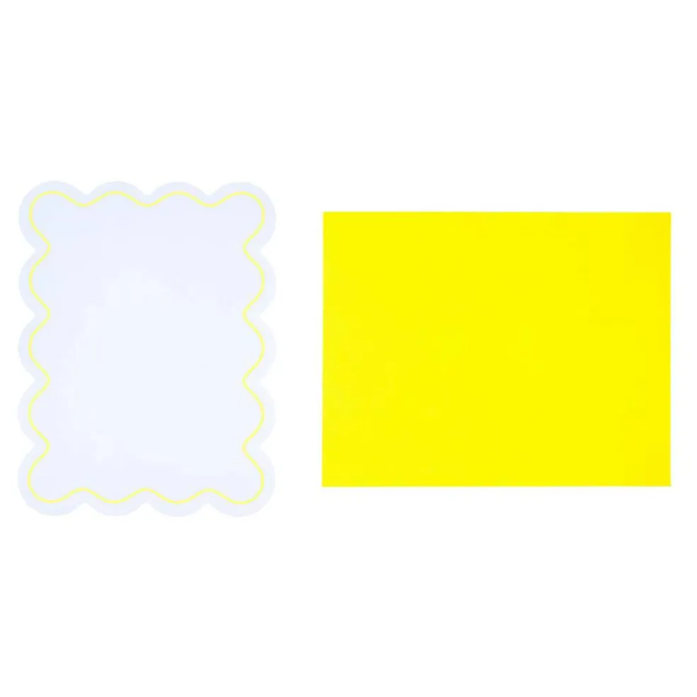 4.25" x 5.5" Wavy-Edge Flat Card & Envelope Sets, 10ct. by Recollections™