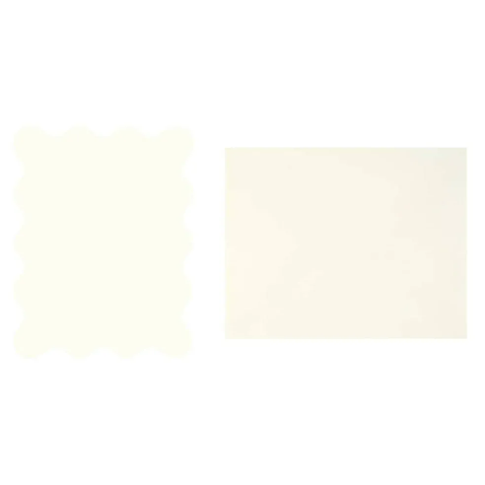 4.25" x 5.5" Wavy-Edge Flat Card & Envelope Sets, 10ct. by Recollections™