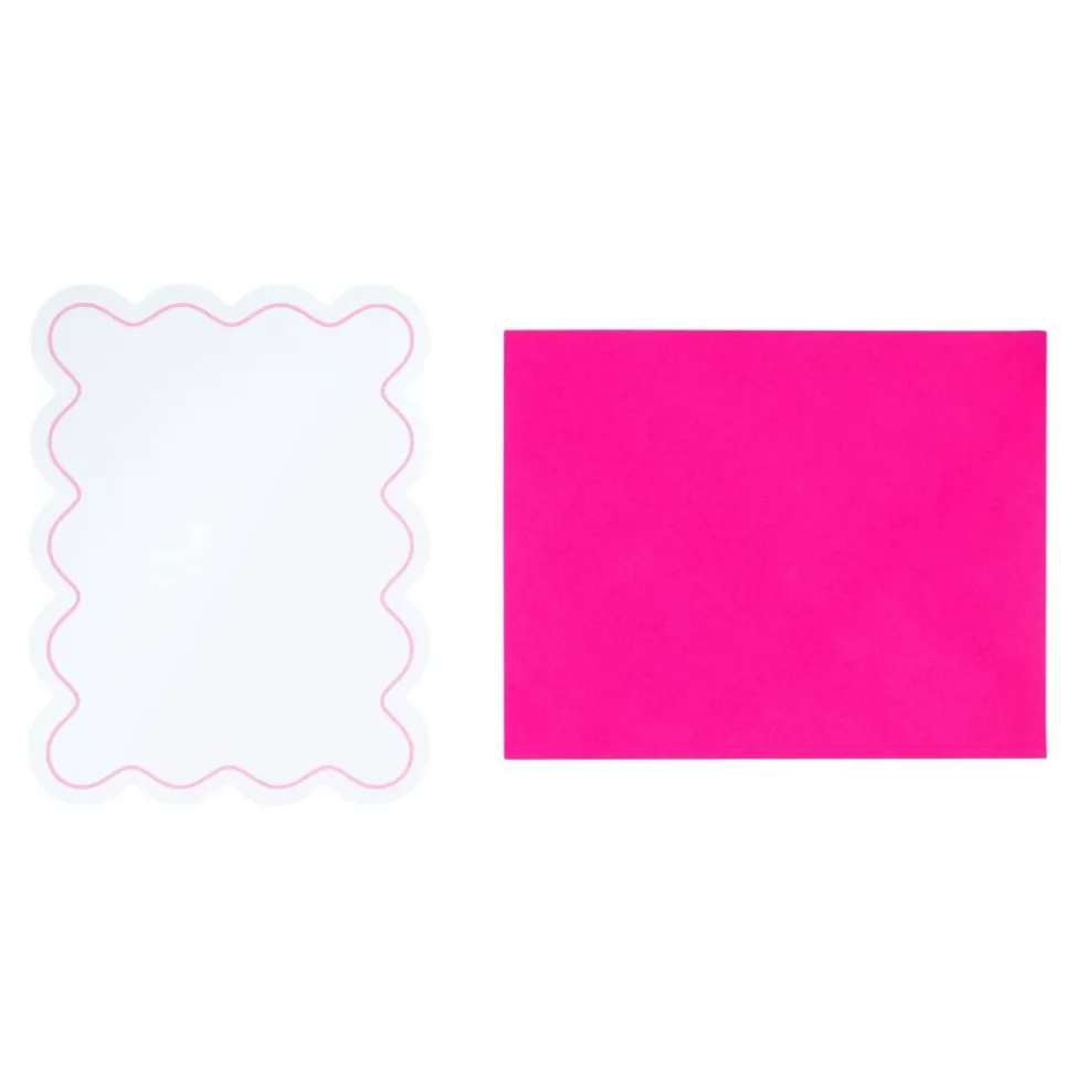 4.25" x 5.5" Wavy-Edge Flat Card & Envelope Sets, 10ct. by Recollections™