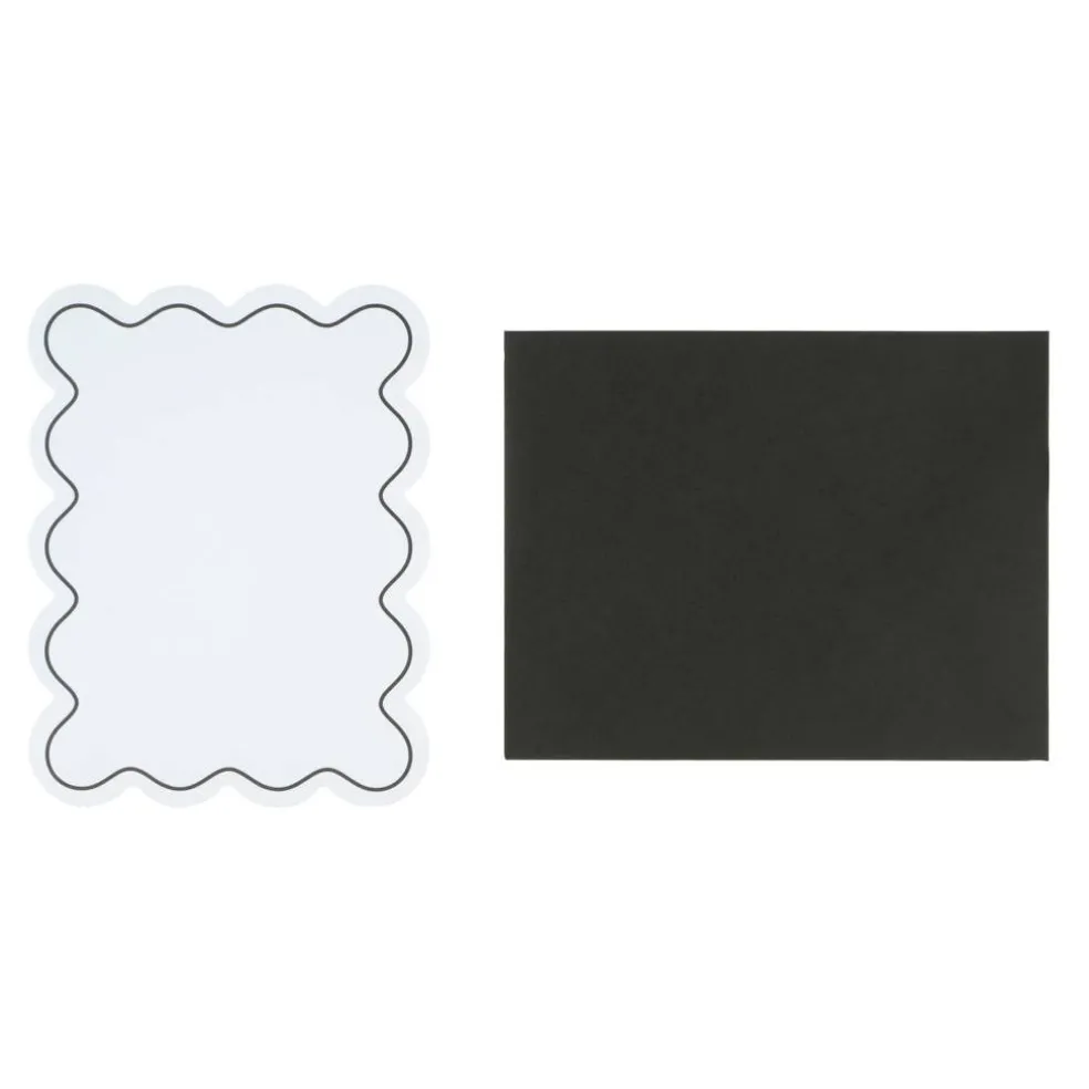 4.25" x 5.5" Wavy-Edge Flat Card & Envelope Sets, 10ct. by Recollections™