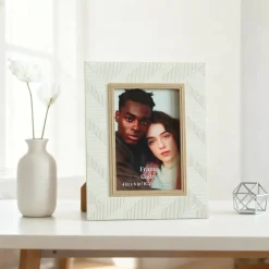 4" x 6" White Embossed Frame by Ashland®