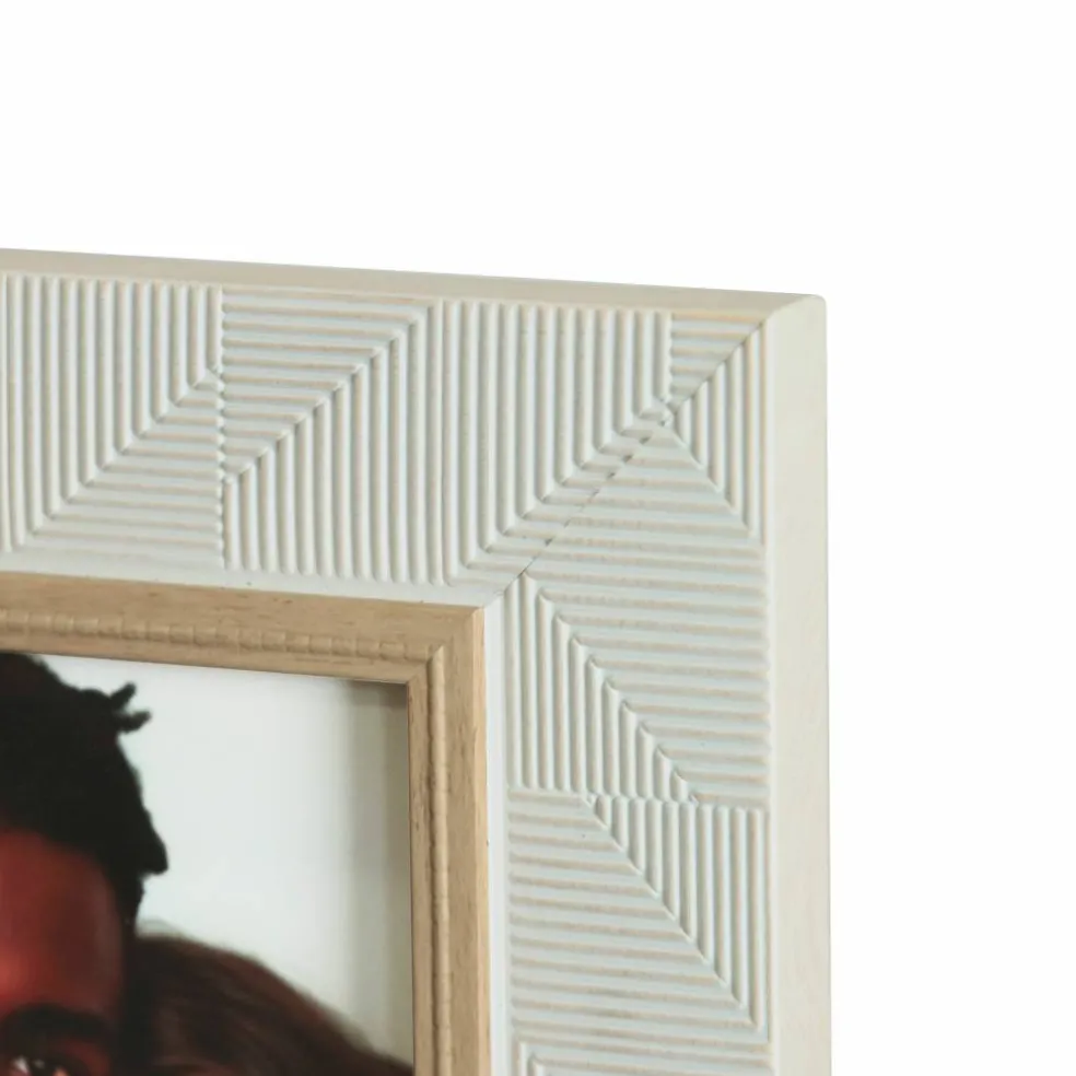 4" x 6" White Embossed Frame by Ashland®