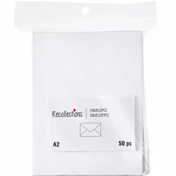 4.6" x 5.75" White Envelopes, 50ct. by Recollections®