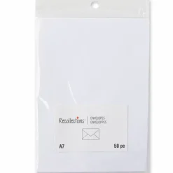 5.25" x 7.25" White Envelopes, 50ct. by Recollections™