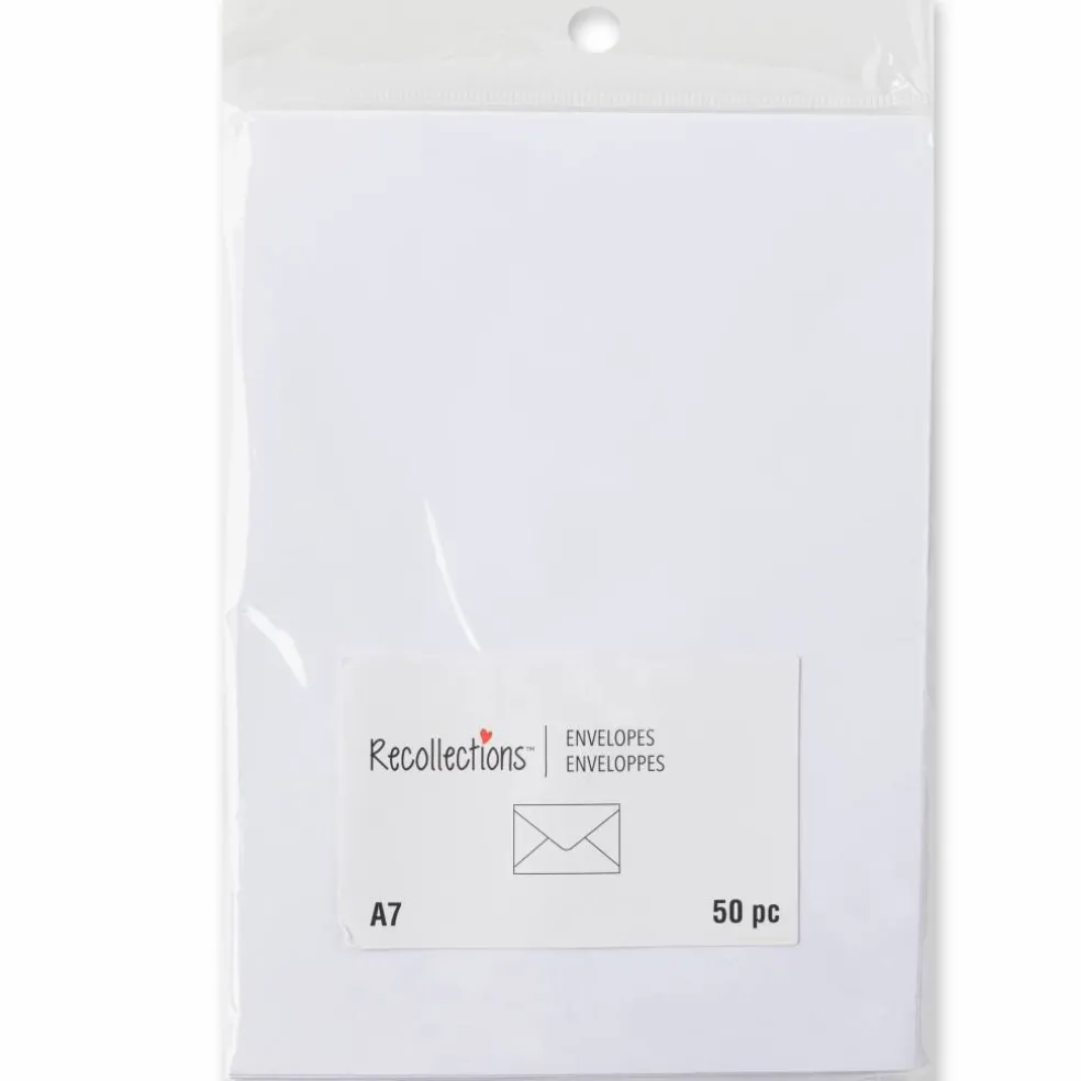 5.25" x 7.25" White Envelopes, 50ct. by Recollections™