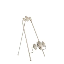 9.25" x 13.75" White Flower Tabletop Easel by Ashland®