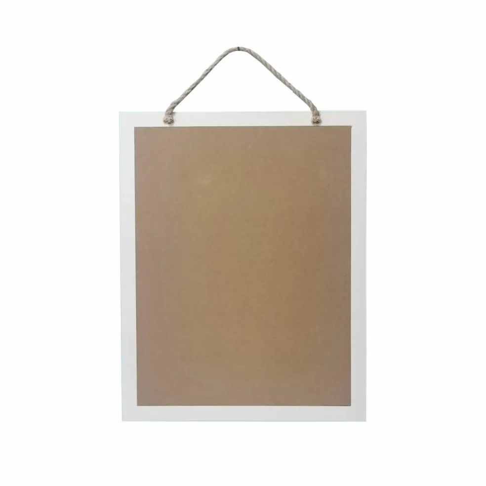 16" x 20" White Hanging Chalkboard by B2C™