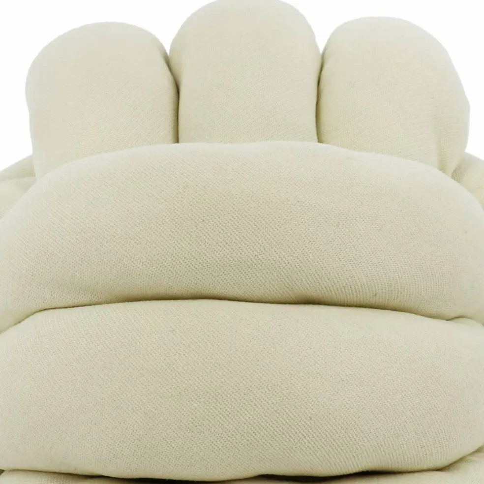 13.2" x 12.3" White Knot Pillow by Ashland®