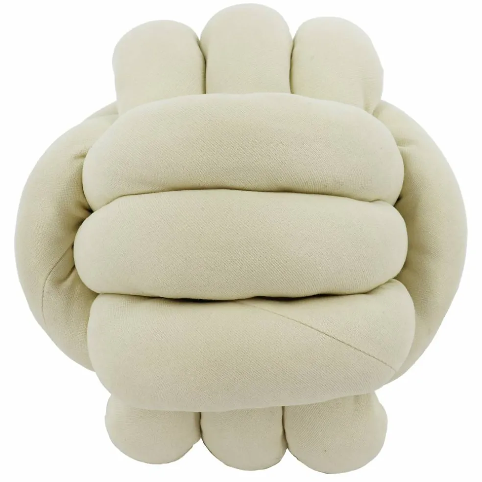 13.2" x 12.3" White Knot Pillow by Ashland®