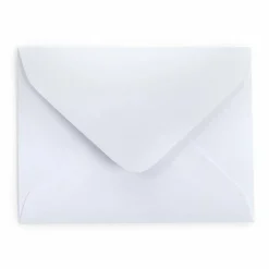 2 11/16" x 3 11/16" White Mini Envelope- 50 pack