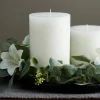 4" x 6" White Pillar Candle by Ashland®