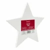 10" x 10" White Star Cotton Duck Canvas by Craft Smart™