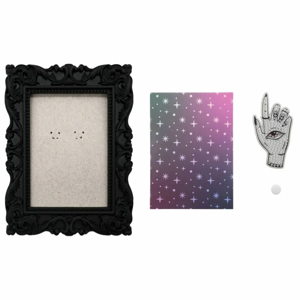 2" x 3" Witch Hand Acrylic Surface Diamond Art Kit with Frame by Make Market®