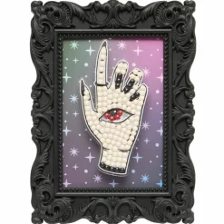 2" x 3" Witch Hand Acrylic Surface Diamond Art Kit with Frame by Make Market®