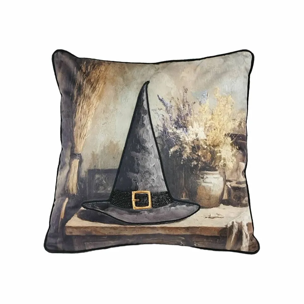 16" x 16" Witch Hat Throw Pillow by Ashland®