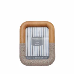 5" x 7" Wood & Faux Stone Tabletop Frame by Ashland®