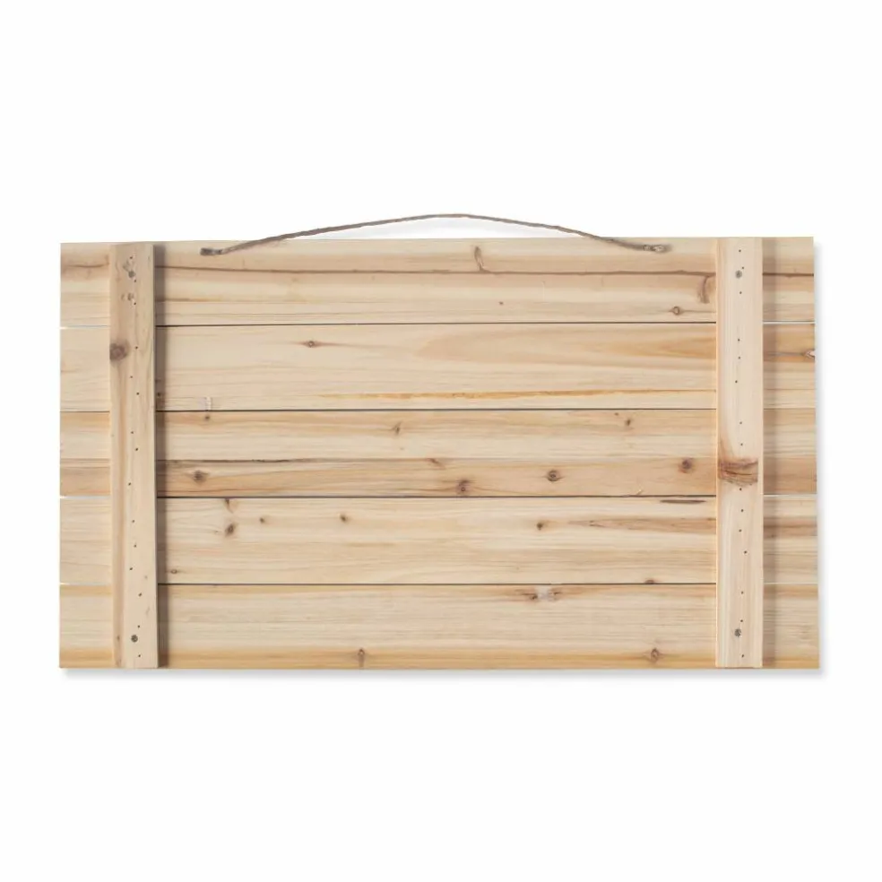 26" x 14.5" Wood Pallet Plaque by Make Market®
