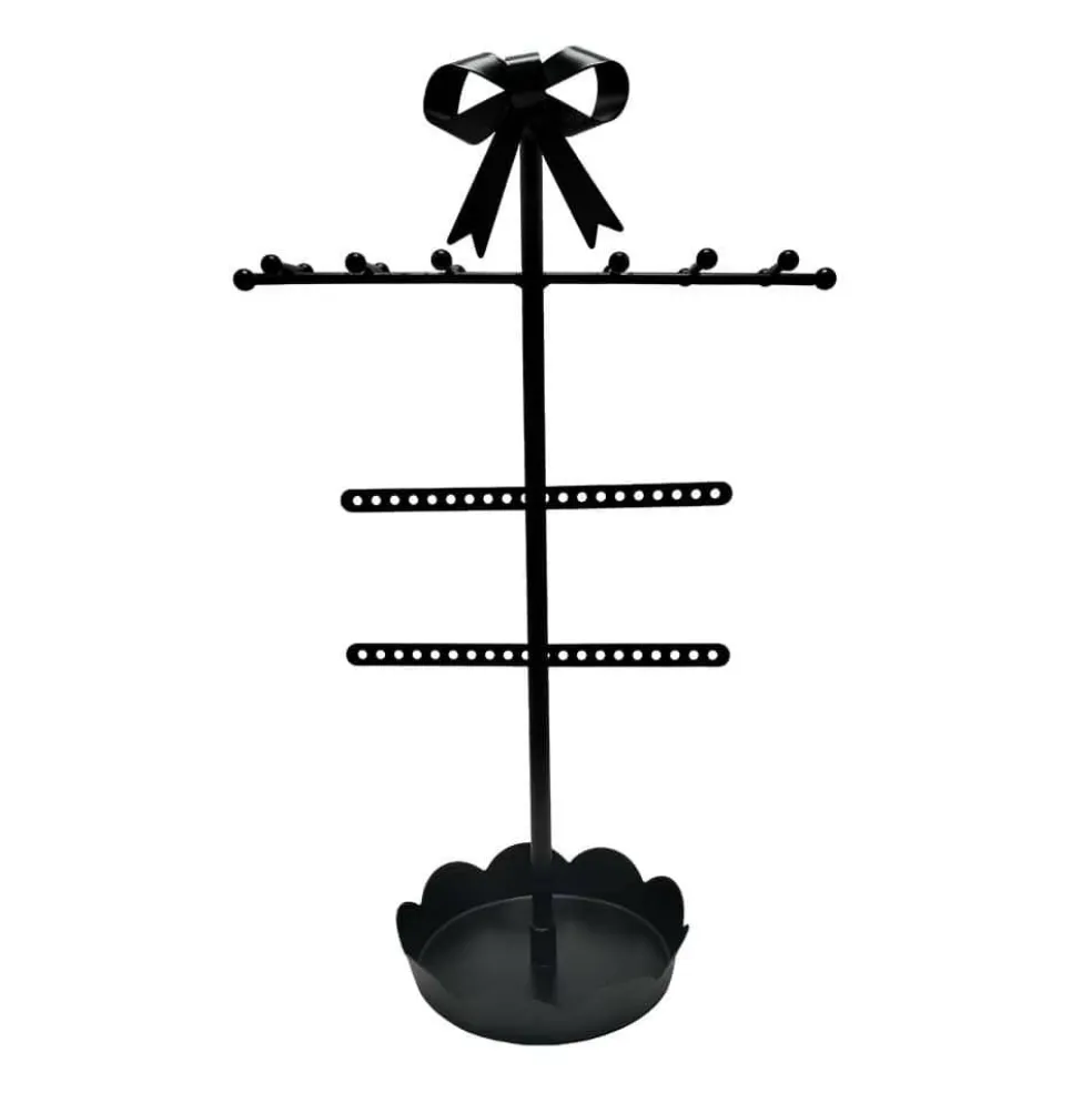 9.5" x 5" x 15" Black Metal Jewelry Display by Bead Landing™