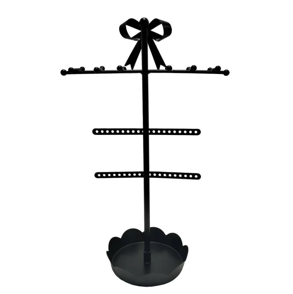 9.5" x 5" x 15" Black Metal Jewelry Display by Bead Landing™