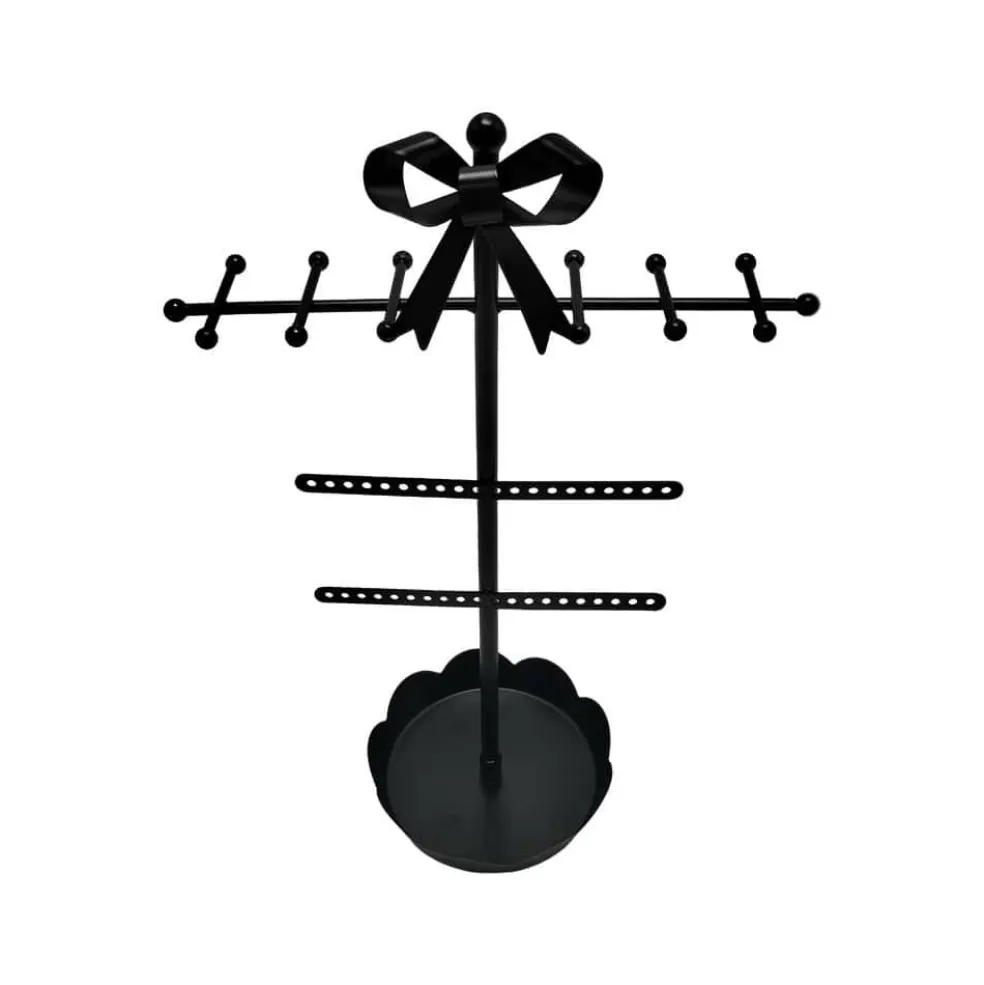 9.5" x 5" x 15" Black Metal Jewelry Display by Bead Landing™