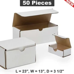 23x13x3 1/2 Inch Mailer Boxes Ideal for Secure and Spacious Shipping