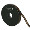 3/8" x 4yd. Black & Orange Glitter Happy Halloween Ribbon by Celebrate It®