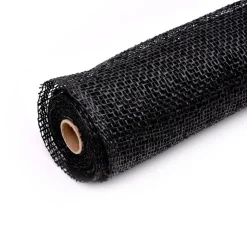 21" x 5yd. Black Poly Burlap Mesh by Celebrate It™