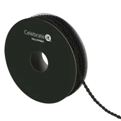 1/8" x 4yd. Black Twist Cording Ribbon by Celebrate It®