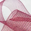 5.5" x 15yd. Burgundy Mesh Ribbon by Celebrate It™
