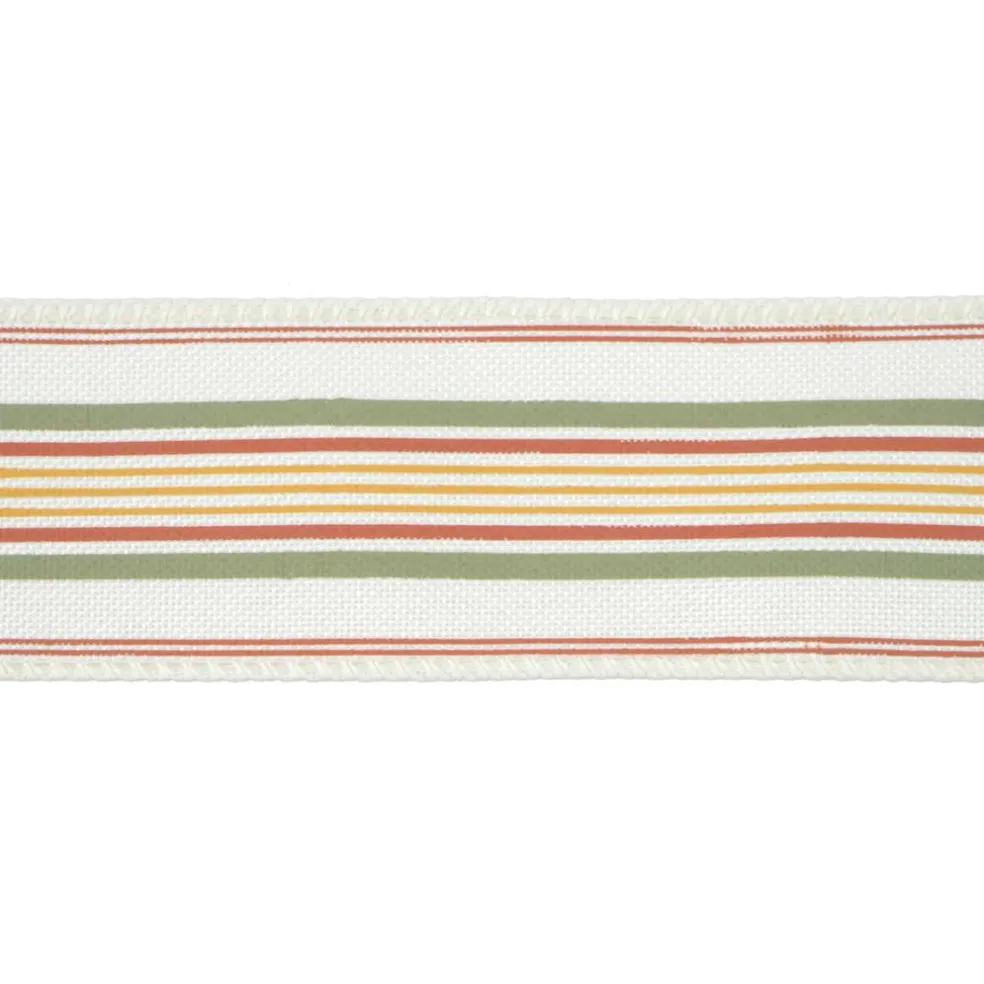 1.5" x 10yd. Fall Stripes Wired Ribbon by Celebrate It®