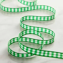 3/8'' x 7yd. Gingham Ribbon by Celebrate It™