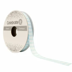 3/8'' x 7yd. Gingham Ribbon by Celebrate It™