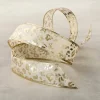1.5" x 3yd. Gold Leopard Wired Taffeta Ribbon by Celebrate It® Classic