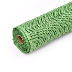 21" x 5yd. Green Poly Burlap Mesh by Celebrate Itâ„¢