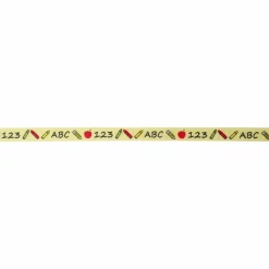 3/8" x 7yd. Grosgrain ABC & 123 Ribbon by Celebrate It™