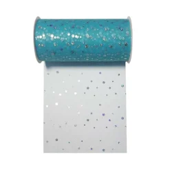 6" x 8yd. Holographic Dot Tulle by Celebrate Itâ„¢