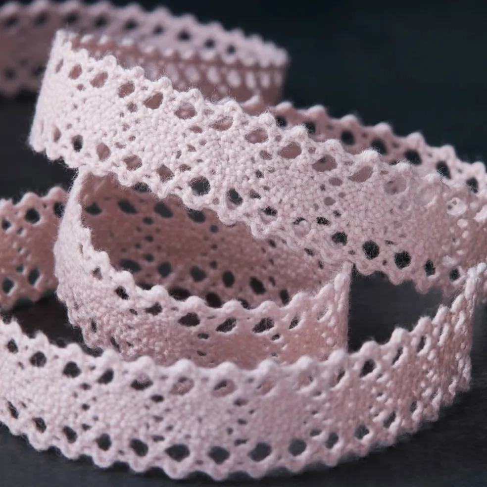 1/2" x 3yd. Lace Vintage Blush Ribbon by Celebrate It® Aria