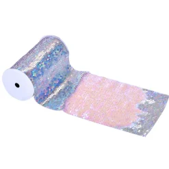 5.375" x 1yd. Mermaid Reversible Sequin Ribbon by Celebrate Itâ„¢