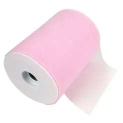 6" x 100yd. Pink Tulle Mega Roll by Celebrate It™