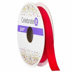 3/8" x 10yd. Satin Double Face Ribbon by Celebrate It®