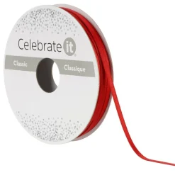 1/8" x 10yd. Satin Ribbon by Celebrate It™