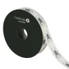 5/8" x 4yd. White & Black Spiders Ribbon by Celebrate It®